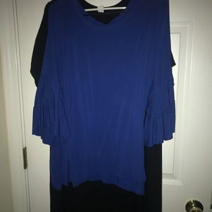 Flutter sleeve tee